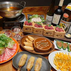 串焼き バクのコース写真