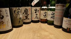 日本酒、本格焼酎も充実