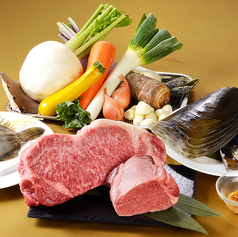 ホテルオークラレストラン名古屋 鉄板焼 さざんかのコース写真