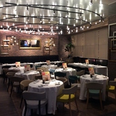 広々ゆったりモダン空間の店内は大人数から立食も対応可能！≪最大180名様≫その広さに驚き！新宿エリアでも群を抜いた大きさ！着席から立食までご利用シーンに合わせて対応可能です。最大180名様迄ご利用可能ですので、会社のイベント、結婚式二次会等にご利用下さい。飲み放題付立食パーティコース4400円がお勧めです。