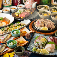 鹿児島郷土料理黒豚しゃぶしゃぶと溶岩焼き　個室居酒屋　くろ屋　～離れ～のコース写真