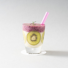 キウイとブルーベリーのスムージー