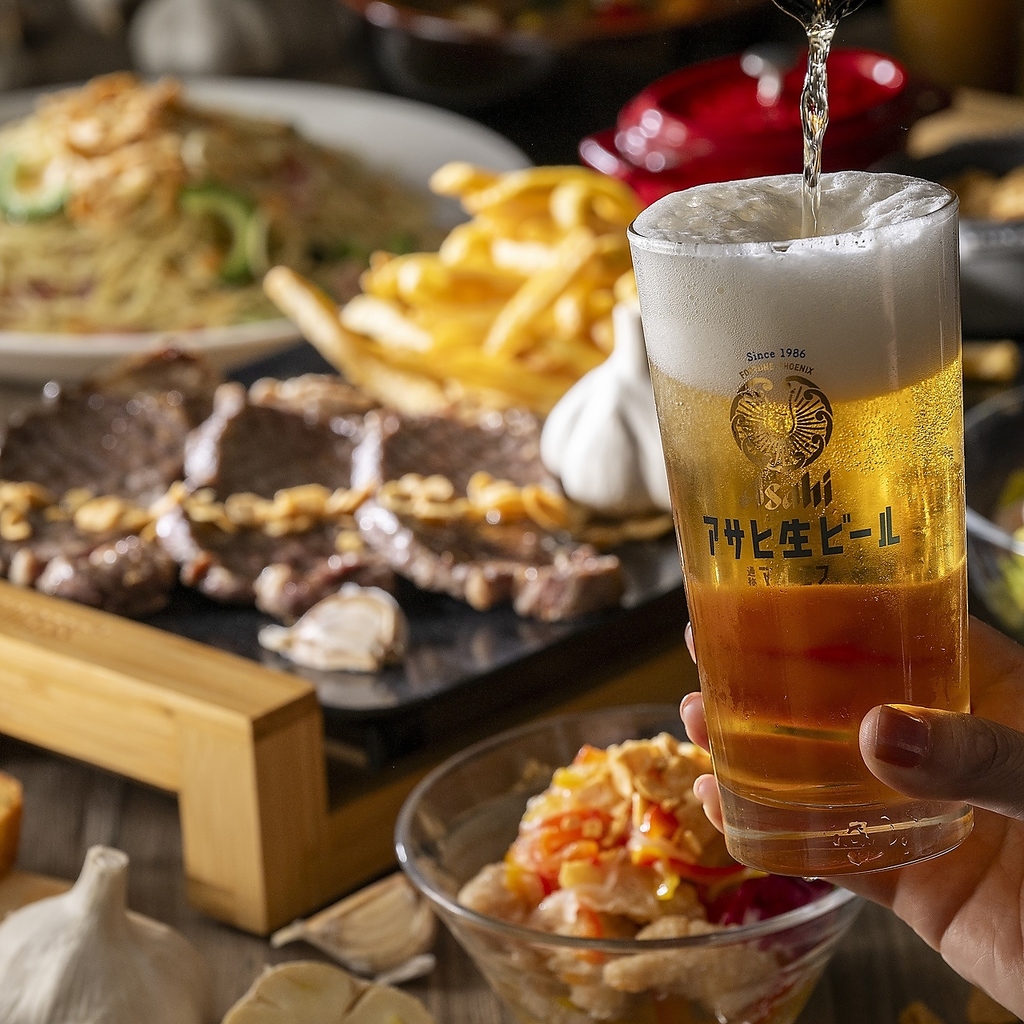 7・8月のディナーブッフェはビールとの相性抜群のガーリックがテーマ！！