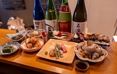 石川県の地酒も豊富 小粋な料理に舌鼓！