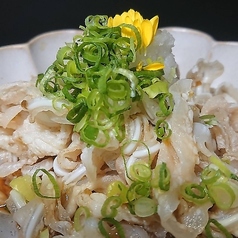 枝豆/ミミガー柚子こしょうポン酢/山芋ザクザク