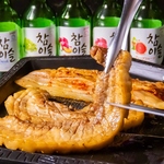 韓国料理の定番【サムギョプサル】はボリューム満点！大満足の一品です♪