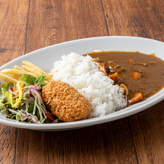 カニクリームコロッケカレー