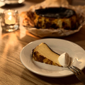 料理メニュー写真&nbsp;バスクチーズケーキ　トンカ豆
