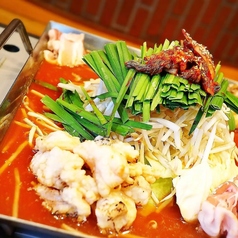 辛もつ鉄板鍋(一人前)