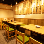 最大40名様まで入れるテーブル席をご用意しております！