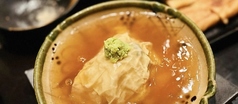 お魚と湯葉の重ね蒸し