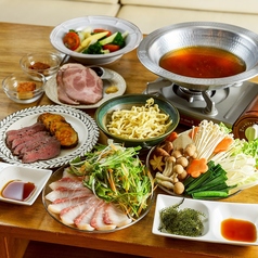 醸しとソース　こりすのコース写真