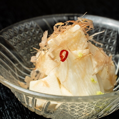 長い芋の浅漬け