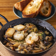 アヒージョ パン付き