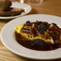 料理メニュー写真&nbsp;穴子のトリュフオムレツ