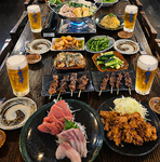 飲み放題付コースは4,000円から。