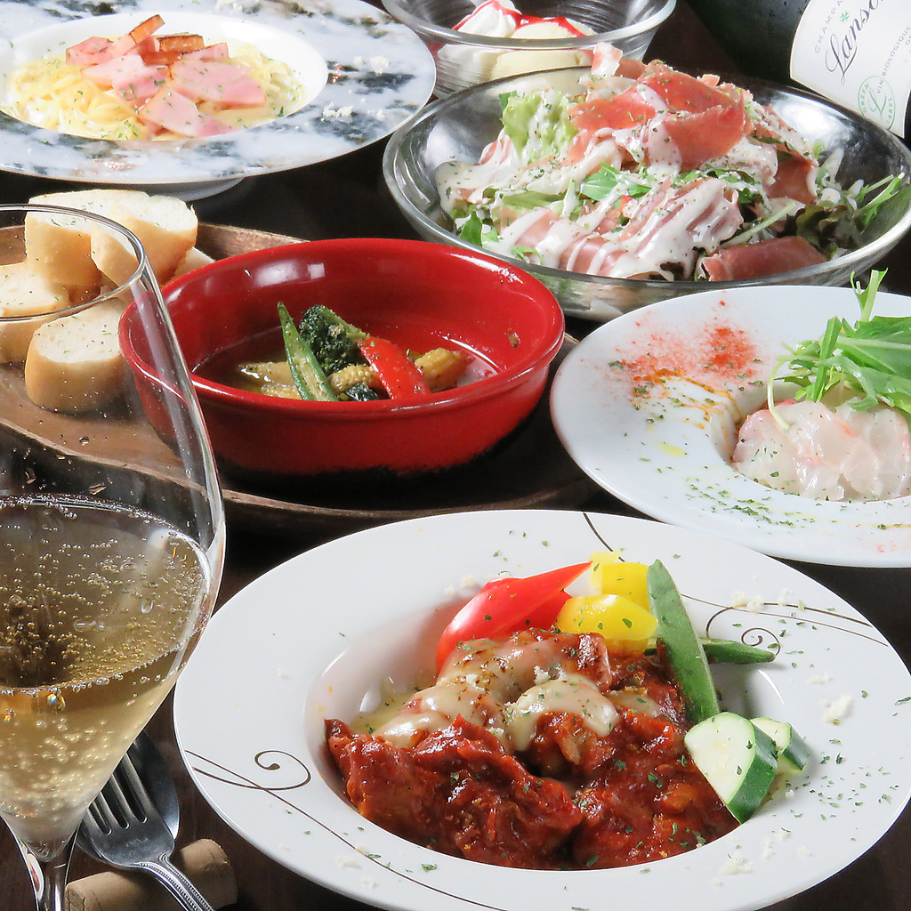120分飲み放題付コースは2480円～。コスパ◎です♪