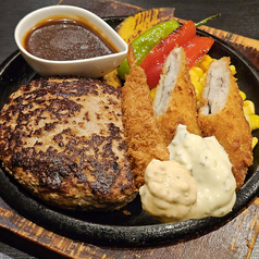 ハンバーグ&ミックスフライセット