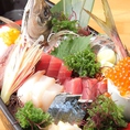 ぴち天自慢の本格天ぷらと毎朝仕入れる新鮮なお刺身は絶品！こだわりの逸品料理も多数ご用意しております！