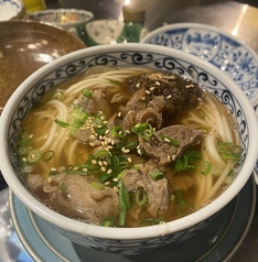 牛すじうどん