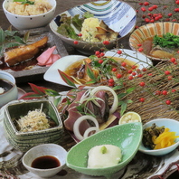 旬の贅沢を堪能できるコースを各種ご用意しております