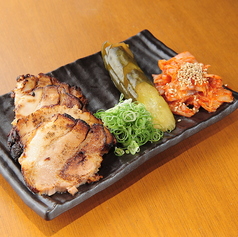 チャーシュー肴盛り