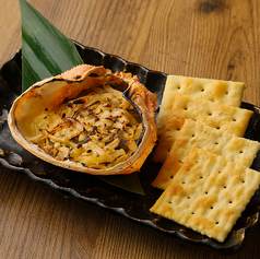 蟹甲羅焼き