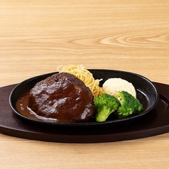 洋食屋のハンバーグ