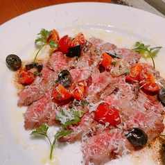 秋田錦牛のタリアータ