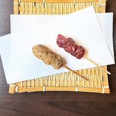 牛レア串