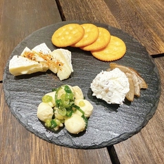 チーズの盛り合わせ