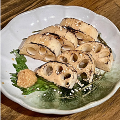 山ワサビと焼レンコン