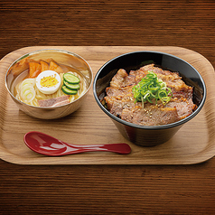 カルビ丼＆冷麺(小)セット