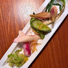 大阪野菜の浅漬け盛り合わせ