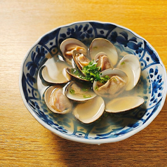 焼ハマグリの酒蒸し