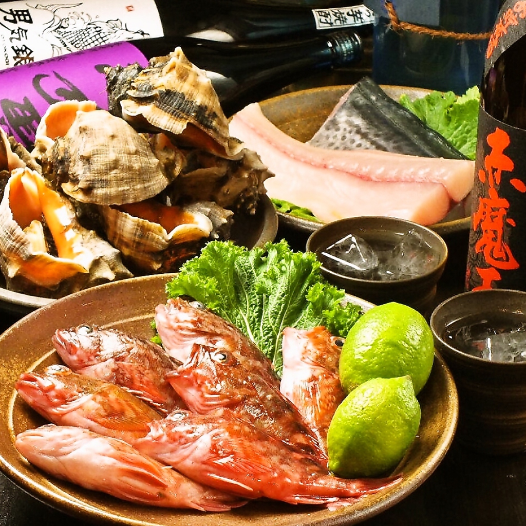 瀬戸内海の漁港から直送♪その日の鮮魚を楽しめます。