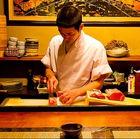 プロの料理人が作る逸品の数々に舌鼓