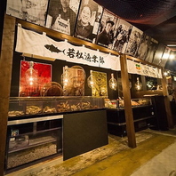 函館市場の食堂を錦で体験！7つの専門店「横丁居酒屋」