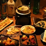 コース料理はすべて2H飲み放題付！3,000円から4,500円まで幅広くございます。