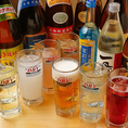 【お得な飲み放題プランございます♪】多彩なドリンクは飲み放題でたっぷりとお楽しみいただくこともできます♪ついついお酒がすすんでしまう方も大満足◎また、当店は全席喫煙可能で愛煙家の方もお寛ぎいただけます◎