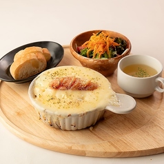 チーズフォンデュパスタプレート