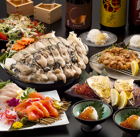 贅沢食材を使用したコース料理は絶品です！