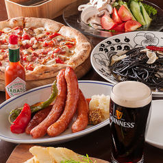 アイリッシュパブ アモンティラードのコース写真