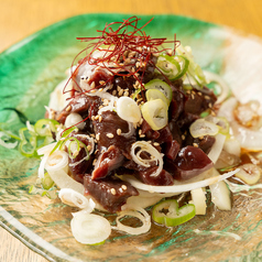鯨肉の希少部位を使ったオリジナル料理の数々
