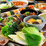 本場韓国料理をコースでも逸品料理でもお楽しみいただけます！食べ放題コースも♪