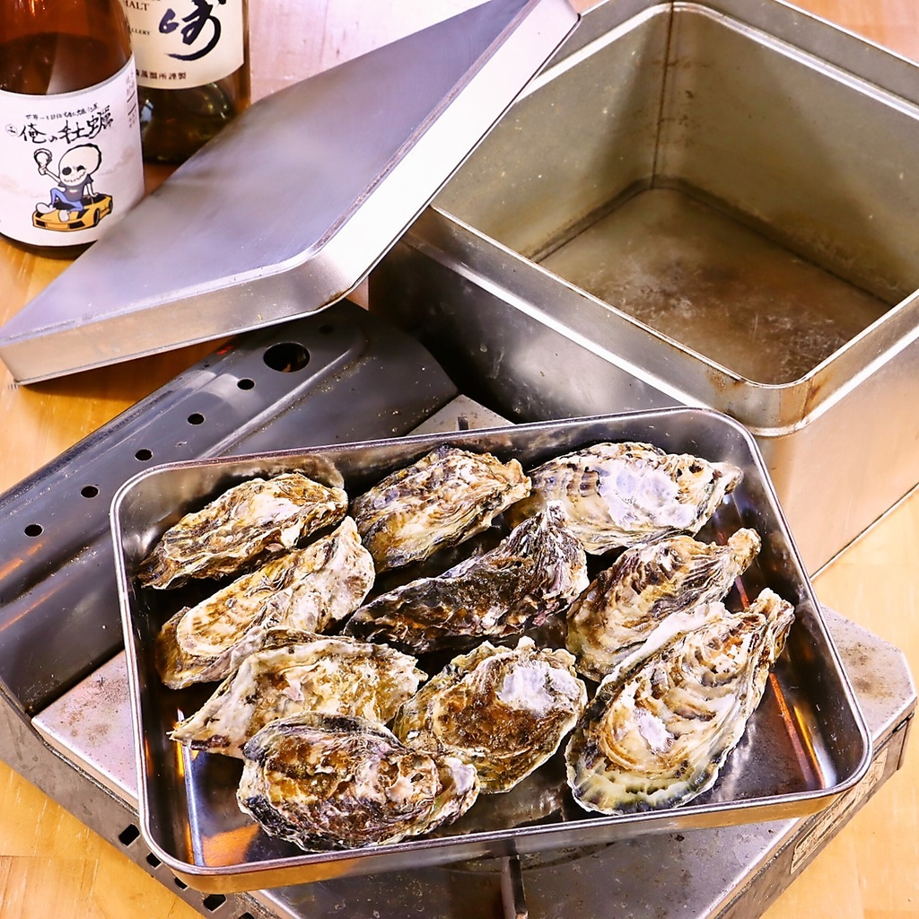 こだわり抜いた牡蠣を焼き牡蠣や生牡蠣で存分にお楽しみいただけるパーティーセットがおすすめです！