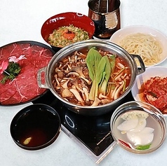 牛肉しゃぶしゃぶセットの写真