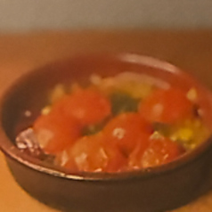 プチトマトのアヒージョ