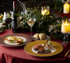 テラスレストラン ヒルトン成田のコース写真