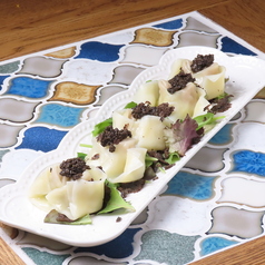 黒トリュフ香る冷製ワンタン